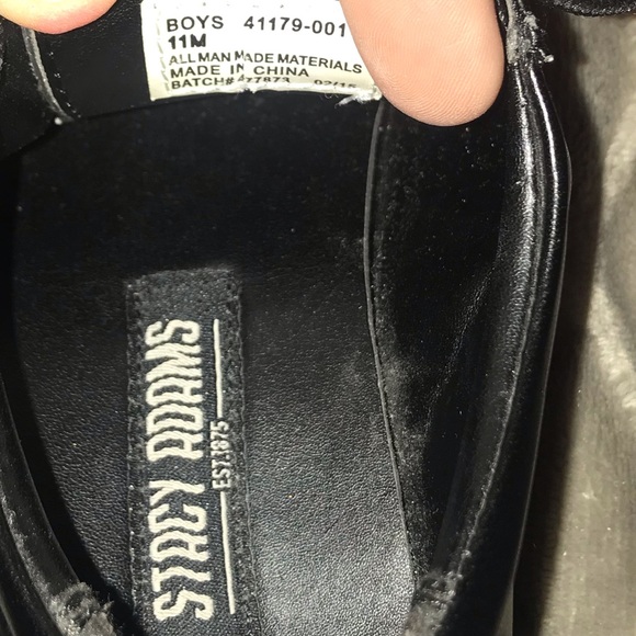 ❤️Stacy Adams Black Dress Shoes - Picture 6 of 7